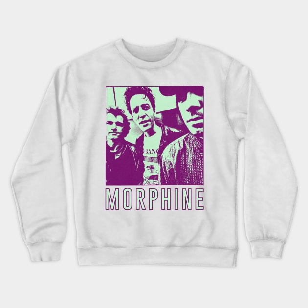 Morphine  -- 90s Fan Design Crewneck Sweatshirt by unknown_pleasures